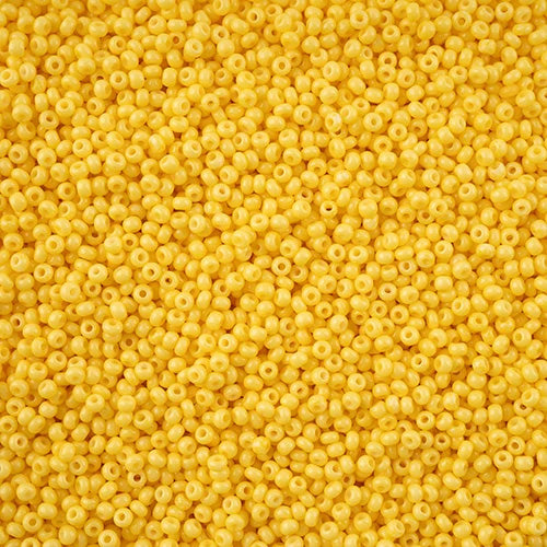 Preciosa Czech Seed Beads 11/0 Opaque – Jewelry & Beadwork Supplies – 23g Vials – 52 Color Options