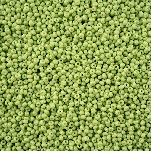 Preciosa Czech Seed Beads 11/0 Opaque – Jewelry & Beadwork Supplies – 23g Vials – 52 Color Options