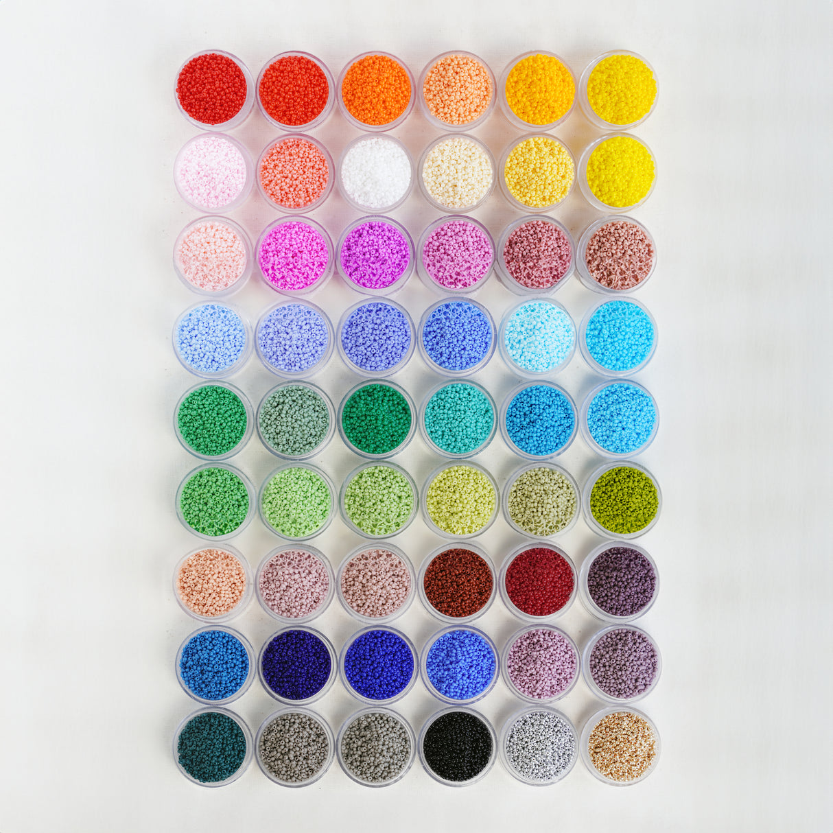 Preciosa Czech Seed Beads 11/0 Opaque – Jewelry & Beadwork Supplies – 23g Vials – 52 Color Options