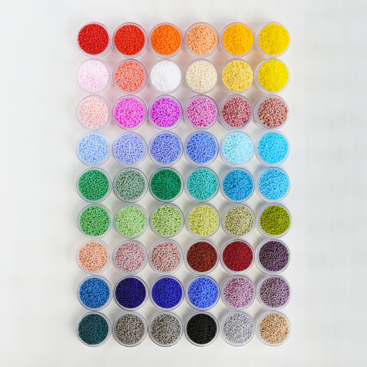 Preciosa Czech Seed Beads 11/0 Opaque – Jewelry & Beadwork Supplies – 23g Vials – 52 Color Options