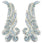 Beaded Wing Appliqué Motif – 13x5.5cm (2pcs) Sequin Embellishment