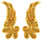 Beaded Wing Appliqué Motif – 13x5.5cm (2pcs) Sequin Embellishment