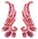 Beaded Wing Appliqué Motif – 13x5.5cm (2pcs) Sequin Embellishment