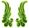 Beaded Wing Appliqué Motif – 13x5.5cm (2pcs) Sequin Embellishment