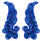 Beaded Wing Appliqué Motif – 13x5.5cm (2pcs) Sequin Embellishment